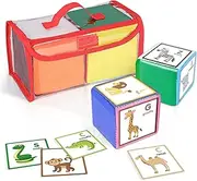 Godery DIY Education Playing Game Dice, Pocket Cubes for Teaching (Set of 2)