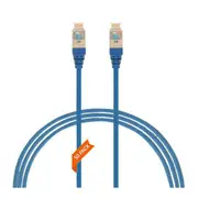 Cat 6A Rj45 Sftp Thin Lszh 30 Awg Pack Of 50 Network Cable Blue