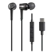 Audio Technica ATH-CKD3C BK with microphone USB Type-C wired 1.2m c NEW!