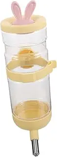 Totority Hanging Drinking Fountain Water Bottles Pet Cafe Drinking Water Feeder for Dogs for Dogs and Cats Cat Food and Water Dispenser Water Dispenser for Cage Plastic