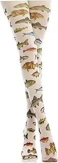 [Whyzsjnclg] Women's Adult Unisex Casual Style-conscious Patterned Opaque 120D One Size Assorted Color Tights