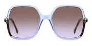 Carolina Herrera HER 0244/S MVU/QR Men's Sunglasses Blue Size 56