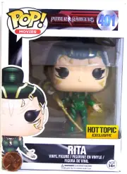 Funko Pop! Vinyl Bobble-Head Movies Power Rangers #401 "Rita" T63