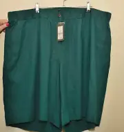 Autograph linen shorts size 24 teal