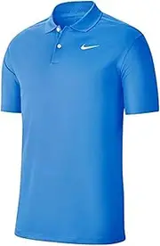 Men's Nike Dri-fit Victory Polo, University Blue/White, Medium