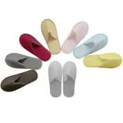 Pure Color Slipper Hotel Travel Spa Slippers Anti-slip Disposable Slipper#