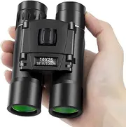 10X25 Mini Pocket Binoculars for Adults Kids, Small Compact Lightweight Foldable Binoculars for Bird Watching, Opera Concert