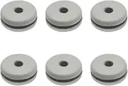 6PCS RC Airplane Canopy Rubber Grommet for Helicopter RC Plane DIY Model Aircraft Replacement Parts (for 600 Helicopter)