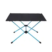 Helinox Table One Hard Top L - Folding Hard Top Camping Table - Black / Cyan