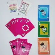 Deck Of Cards Fun Print - Tabitha Brown For Target Open Box