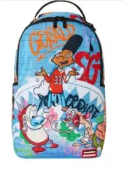 Sprayground Hey Arnold Nick 90s Crew Standing Out DLXSR Backpack — New + Tags
