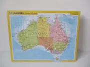 Hema Maps Australia Map Jigsaw Puzzle Sealed Vintage Children's