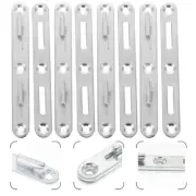 4 Sets Fittings for Bed Rail Fasteners Brackets Rails Railing Toddler