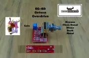 TONE MONSTER SG4D OCTANE OVERDRIVE Guitar Effect Circuit Bypass + Boost + 3 ODs