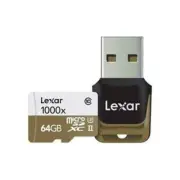 Lexar 64GB Micro SDXC GB 1000x 150MB/S With Adapter USB 3.0