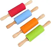 Rolling Pin Pizza Roller Kitchen Roller Kitchen Rolling Rod Wooden Random Color