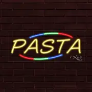 NEW "PASTA" w/COLOR BORDER 30x12x1 INCH LED FLEX WINDOW/WALL INDOOR SIGN 30864