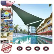 Green Triangle Sun Shade Sail – Ultimate UV Protection & Durability