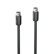Alogic EL2DVB-10 Elements 10m TV Antenna Cable with Adapters, Premium Quality Cable