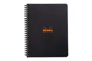 Rhodia Meeting Book Spiral A5+ Black