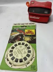 Vintage 3-D The Fox And The Hound 3-Reel Pack #3000 Sealed 1980 NIB + Viewmaster