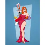 JESSICA AND ROGER RABBIT PRINT 印製畫