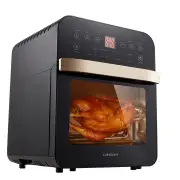 EUROCHEF 16L Digital Air Fryer with Rotisserie, Rose Gold