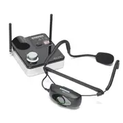 Samson 24cm UHF Wireless Microphone Fitness Headset System w/XPD Port 542-566mHz