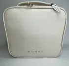 Monat Glow On The Go Travel Case Toiletry Make Up Case Mirror Zip Compartment