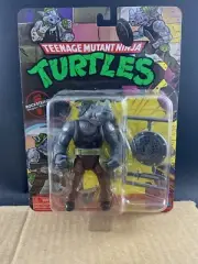 Playmates Toys Teenage Mutant Ninja Turtles Rocksteady, Comb Ship $1