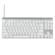CHERRY MX 8.0 RGB Gaming Keyboard Silver/White Version MX Black Switch