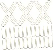 DECORNIJIA 50Pcs Shaped Blocking Pins Durable Sewing Needles for Daily Use for Crafting and Jewelry Display Easy to Use Convenient Storage