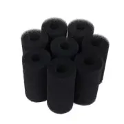 Paquete de 8 esponjas prefiltrantes para acuario, rollos de espuma de 0.6