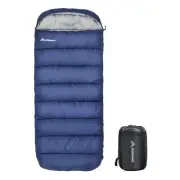 XXL Sleeping Bag(90.55"x39.37") for Big and Tall Adults,3-4 Seasons Plus Size...