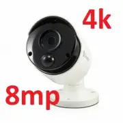 Swann SWPRO-4KMSB 4K T'Sensing Bullet Camera / Cable For DVR-5580-Brand New OEM