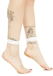 Ruckus Fishnet Socks