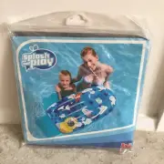 Bestway Splash and Play Inflatable Mattress Vintage Blue Sealed Beach Pool Play