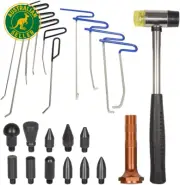 Dent Removal Kit 23PCS Paintless Dent Repair Rods Dent Removal Tools Kit, Dent P