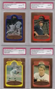 1993 Bleachers 23 KT Gold Set 4 Nolan Ryan PSA 9 Graded 8607/10,000 Limited Edit