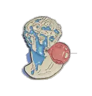 David (Michelangelo) Enamel Pin / Badge