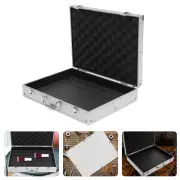 Portable Phone Charger Holder Toolbox Lockable Flight Case Aluminum