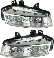 Car Fog Lamp Assembly For L&and R&over For R&ange R&over For Evoque 2011 2012 2013 2014 2015 LR026089 LR026090 1 Pair LED Fog Lamp Assembly Front Bumper Fog Light