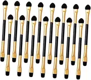 ERINGOGO 15pcs Eye Shadow Makeup Brushes Set Double Ended Eyeshadow Applicators for Women Small Portable Makeup Tools Safe Gentle for Eye Are