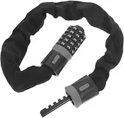 WOONEKY Bike Chain Lock Multi Function Password Lock for Cycling Durable Material for Mountain and Road Bikes Convenient Key Access for Enhanced Safety
