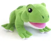 Soapsox William The Frog Sponge Bath Toy, Plush Scrub, NEW