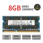 Hynix 8GB 1600MHz DDR3 PC3-12800S SO-DIMM 204Pin Laptop Memory Upgrade SDRAM BT