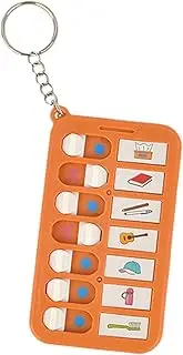 Chores Chart For Kids- Reward Chart | Routine Schedule Task Tracker Checklist Board | Positive Motivation Star Chart For Chores | Children Pocket Chart In Random Style For Backpacks & School Bags