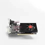 GT610 2GB DDR3 64bit PCI Express X16 Graphics Card for Desktop PC Gaming, Business & Multimedia with VGA DVI Silent Cooling Fan