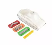 Mandoline Vegetable Slicer Farberware Wavy Julienne Coarse Stainless Shredder