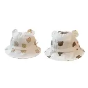 Toddler Beach Hat Summer Panama Hat Bucket Hat Gender Neutral Baby Sun Bonnet